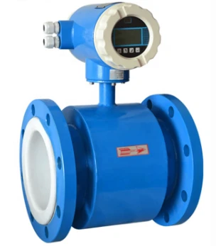 Flanged electromagnetic flowmeter