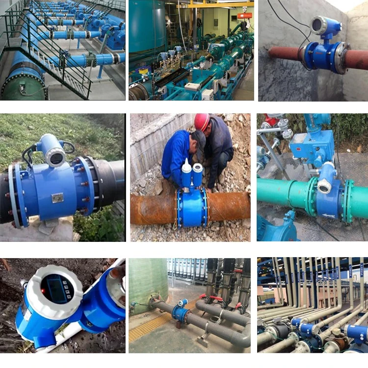 Electromagnetic flowmeter works Electromagnetic flowmeter works